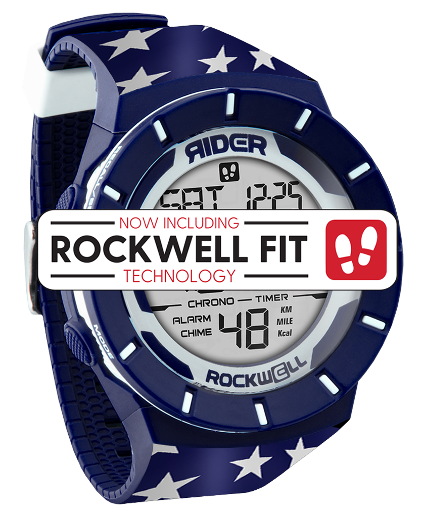 Coliseum Fit™ (Patriot) Multifunction Digital Watch - Korvel