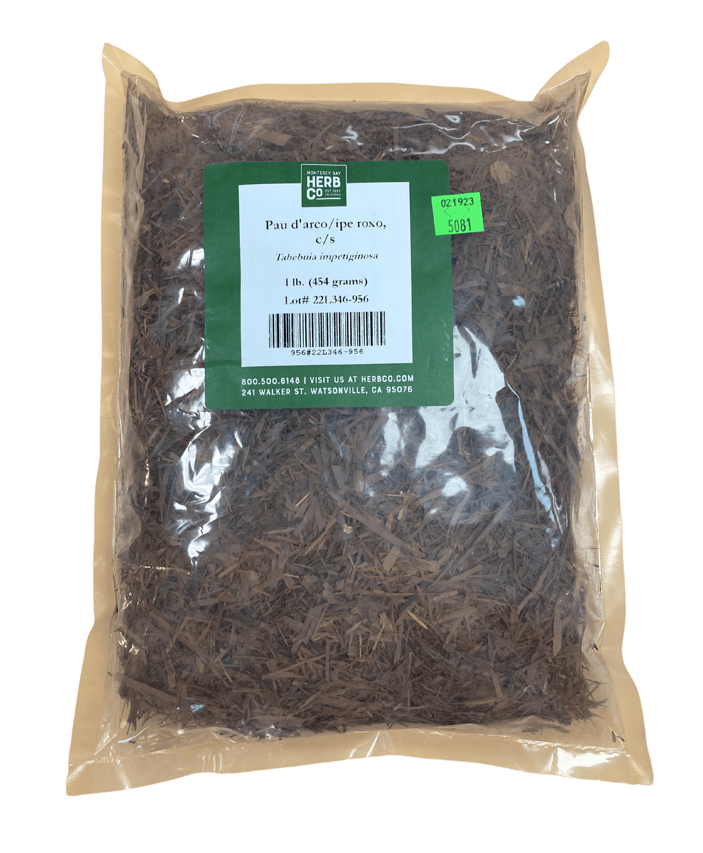 Pau D’Arco Bark (Taheebo) – Traditional Herbal Tea Cut