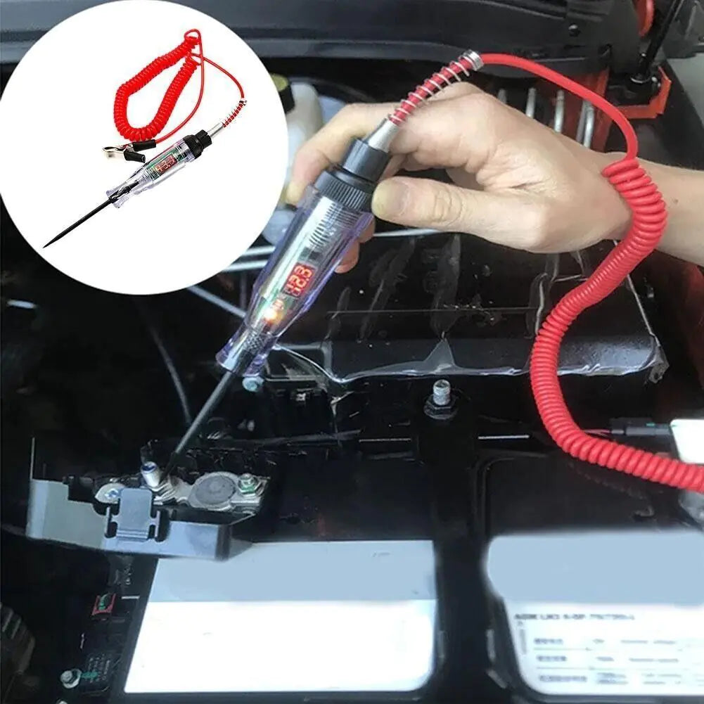 Digital Electric Voltage Circuit Tester for Automotive Use