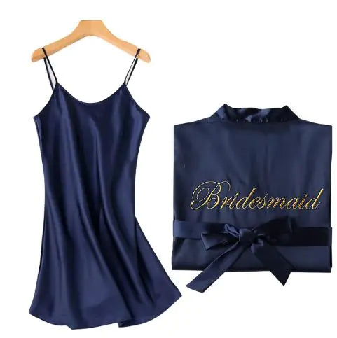 Elegant Bridal Bridesmaid Robe
