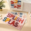 Alfombra de baño antideslizante suave y absorbente de lujo Inyahome