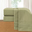 Elegant Comfort Luxury 5-Piece Bed Sheet Set - Sage Green