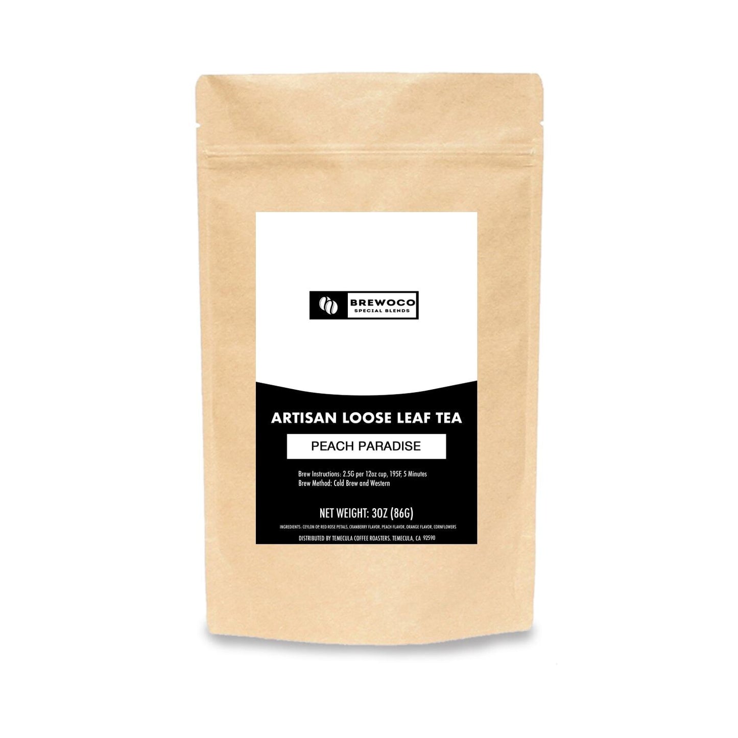 Peach Paradise - 3oz Loose Leaf Herbal Tea