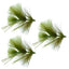 Articulated Circus Peanut Envy Streamer Olive - Size 6 - Set of 3 Premium Fishing Flies - Korvel