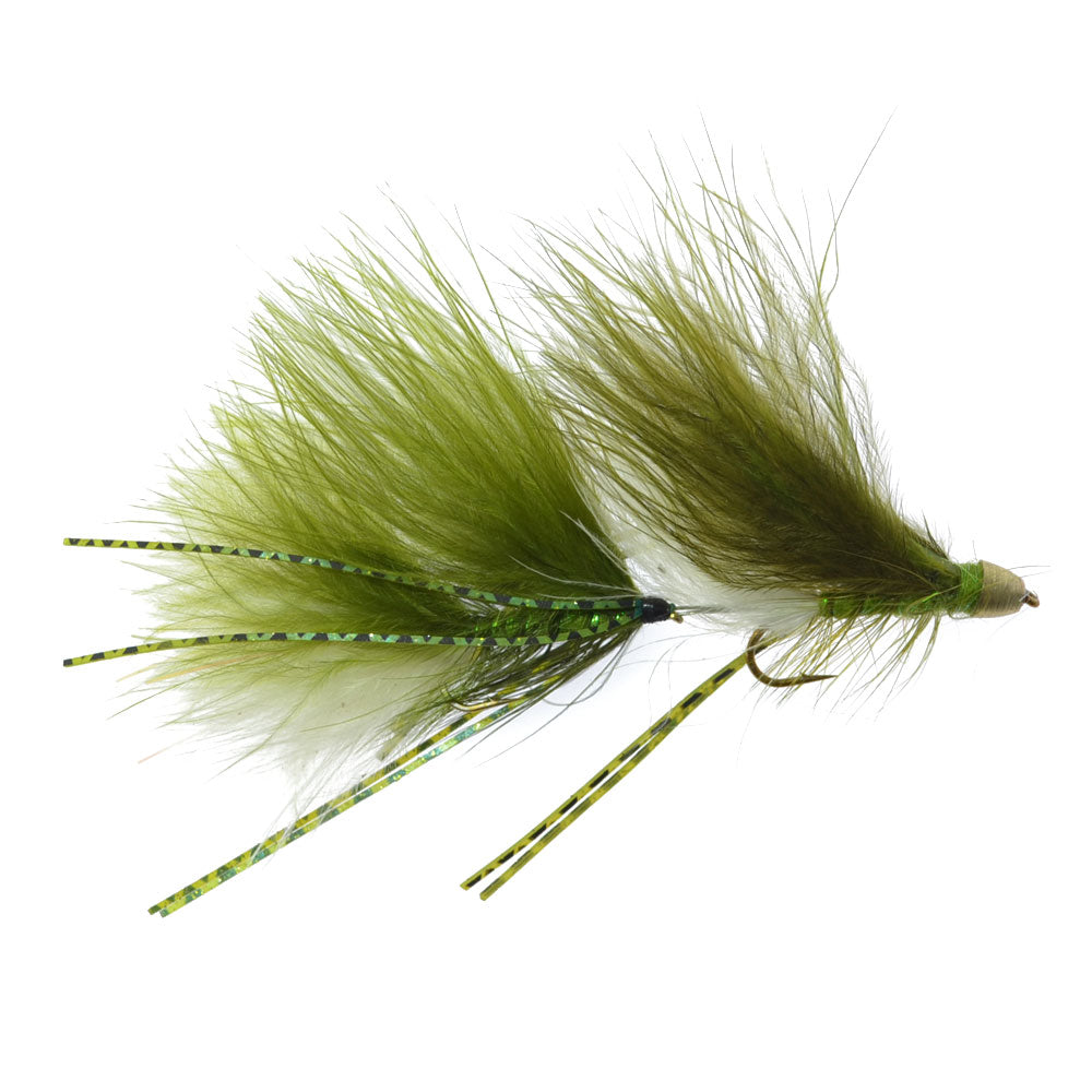 Circus Peanut Envy Streamer Collection - 4 Colors - Articulated Flies - Set of 8 - Hook Size 6 - Korvel