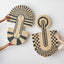 Arte de Pared Woven Maravi en Negro y Natural