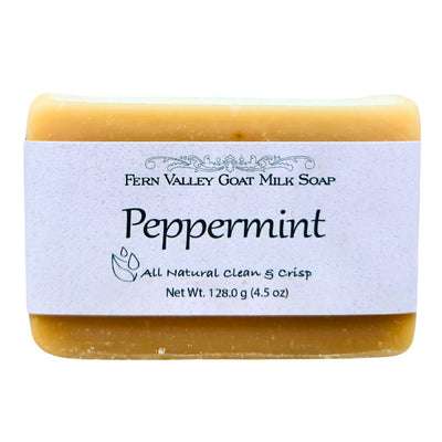 Handmade Goat Milk Soap | All Natural Peppermint - Korvel