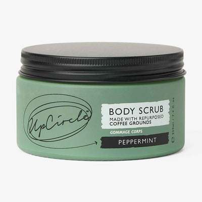 Vegan Peppermint Body Scrub with Coffee & Eucalyptus