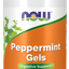 NOW® Peppermint Gels – Enteric-Coated Softgels with Ginger & Fennel