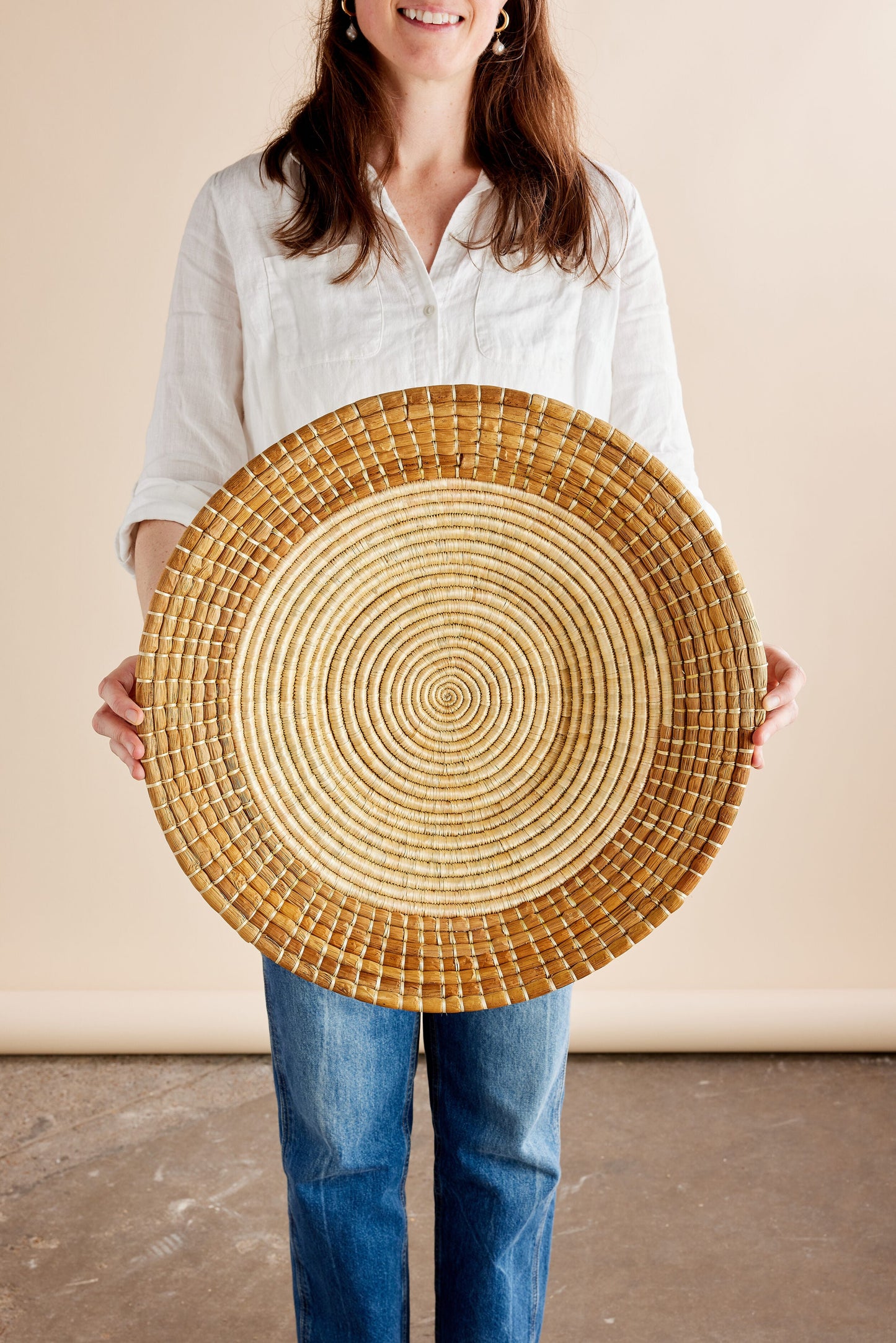 Panier en Écorce de Banane Pete