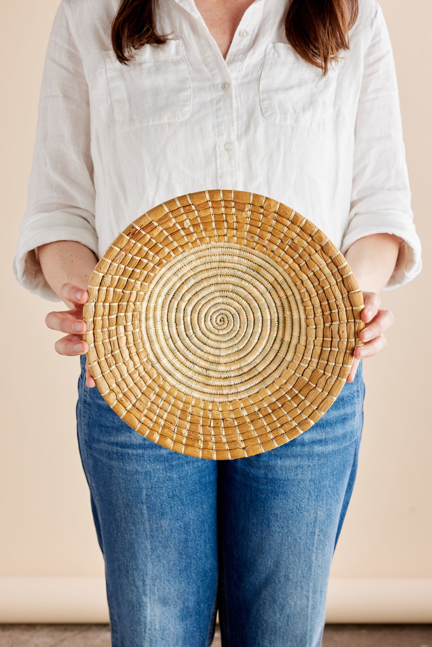 Panier en Écorce de Banane Pete