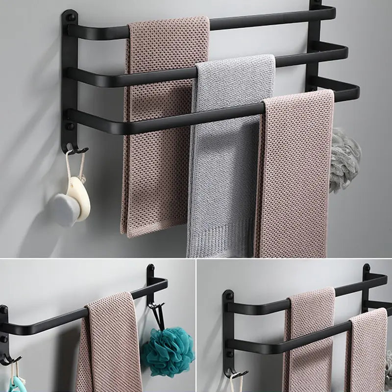 Soporte de Toallas Autoadhesivo - Organizador de Baño Premium