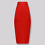Jupe Bandage Mi-Longue Taille Haute Élégante