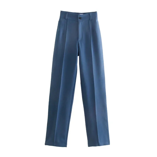 Pantalons Droits de Bureau Premium