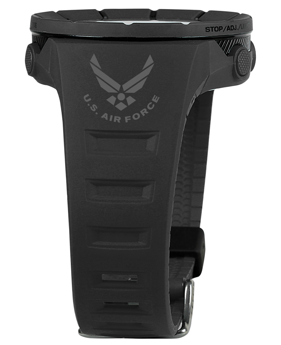 Coliseum Fit™ Phantom Black Air Force Edition Watch - Korvel