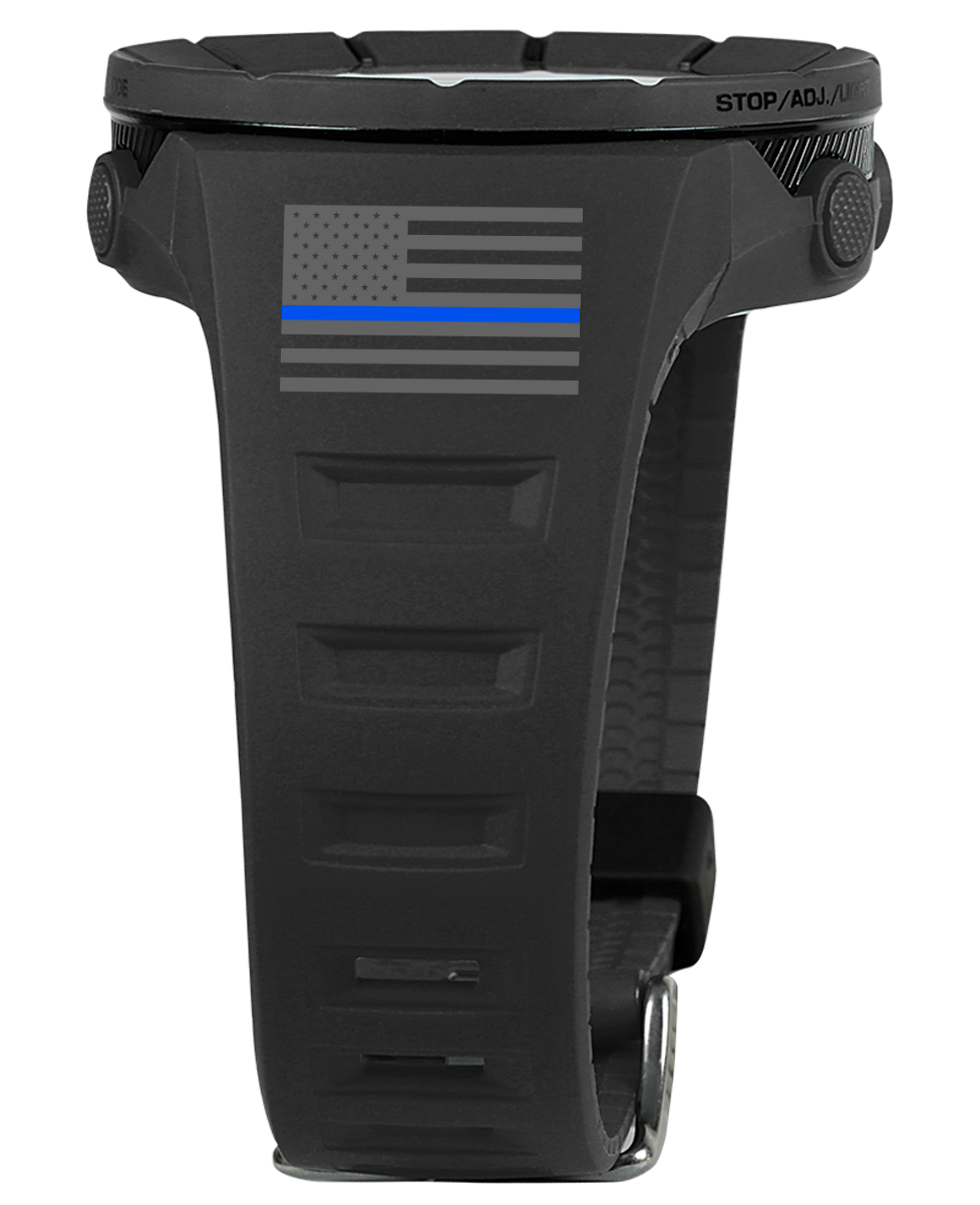 Reloj de Policía Coliseum Fit™ Freedom Edition - Negro Fantasma