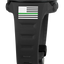 Coliseum Fit™ Thin Green Line - Freedom Edition Watch (Phantom Black) - Korvel