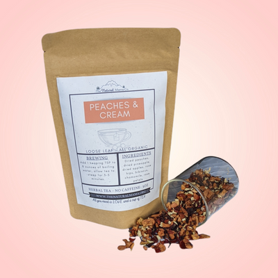 Delightful Peaches & Cream Herbal Infusion - Korvel