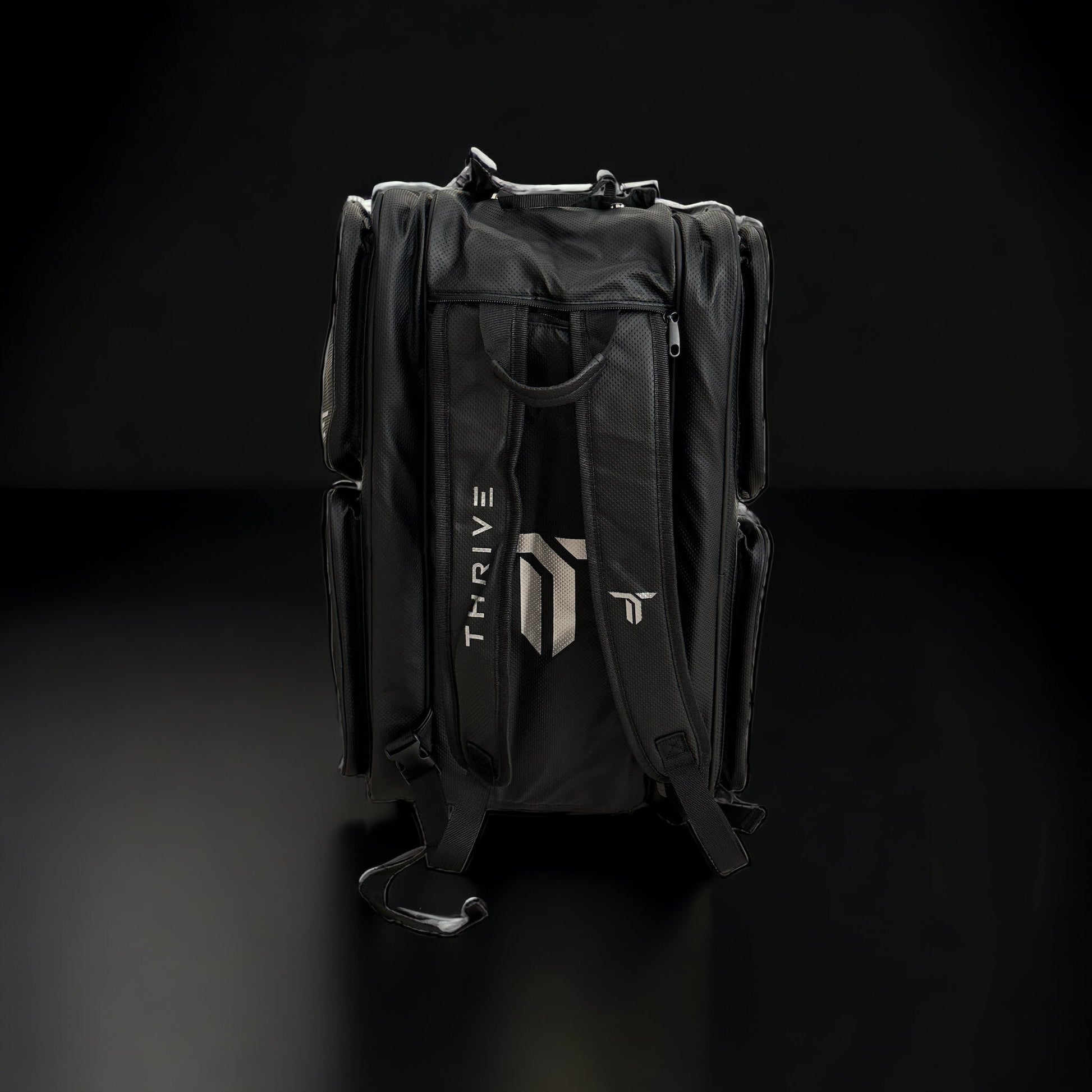 Thrive Elite Pro Tour Pickleball Bag with Shoe Compartment - Sleek Black - Korvel