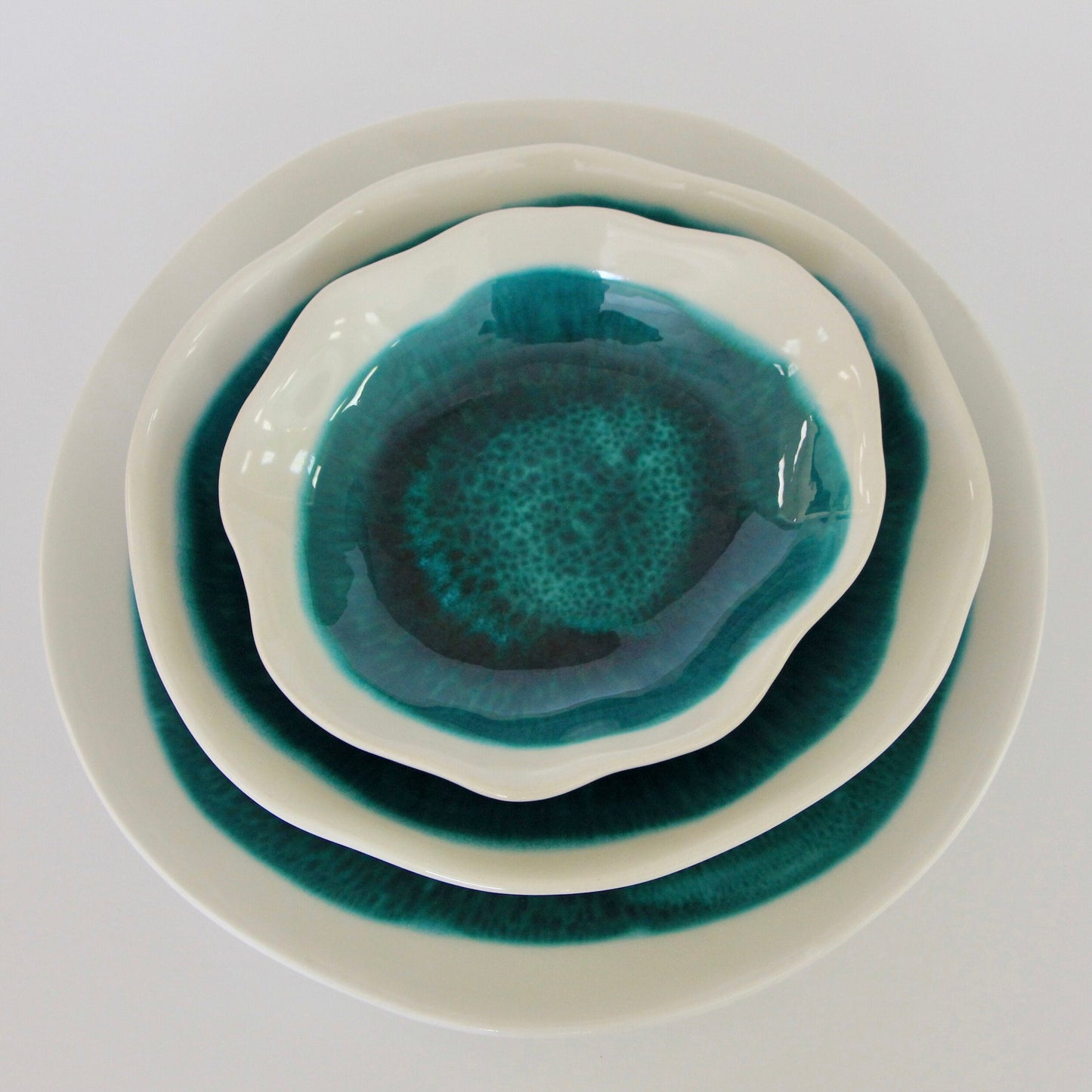 Handcrafted Artisan Dessert Plates - Unique & Elegant - Korvel