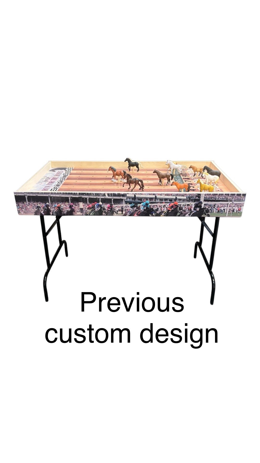 Deluxe Jumbo Horse Racing Game with Custom Graphics