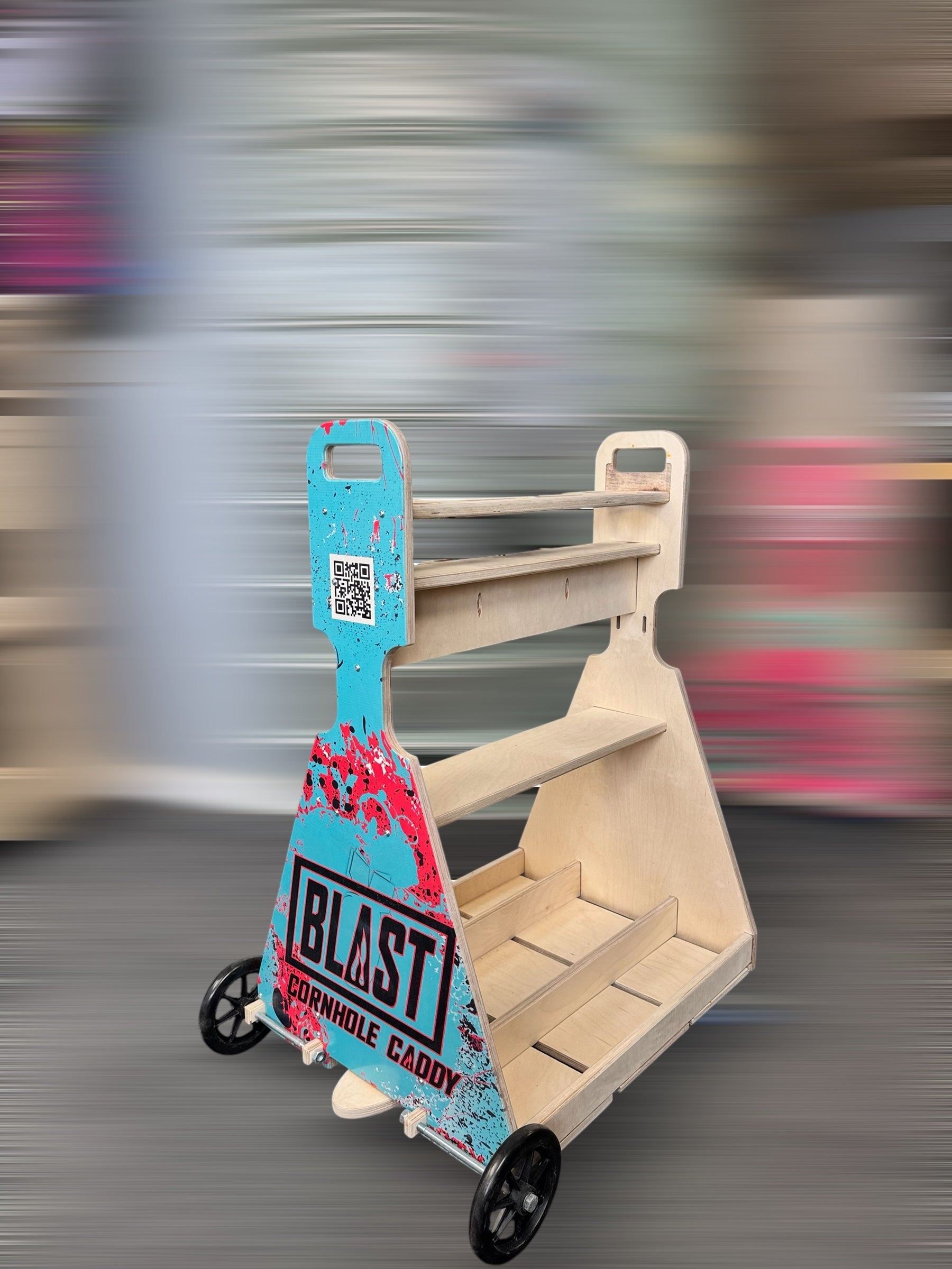 Ultimate Blast Caddy: All-in-One Storage & Play Cart - Korvel