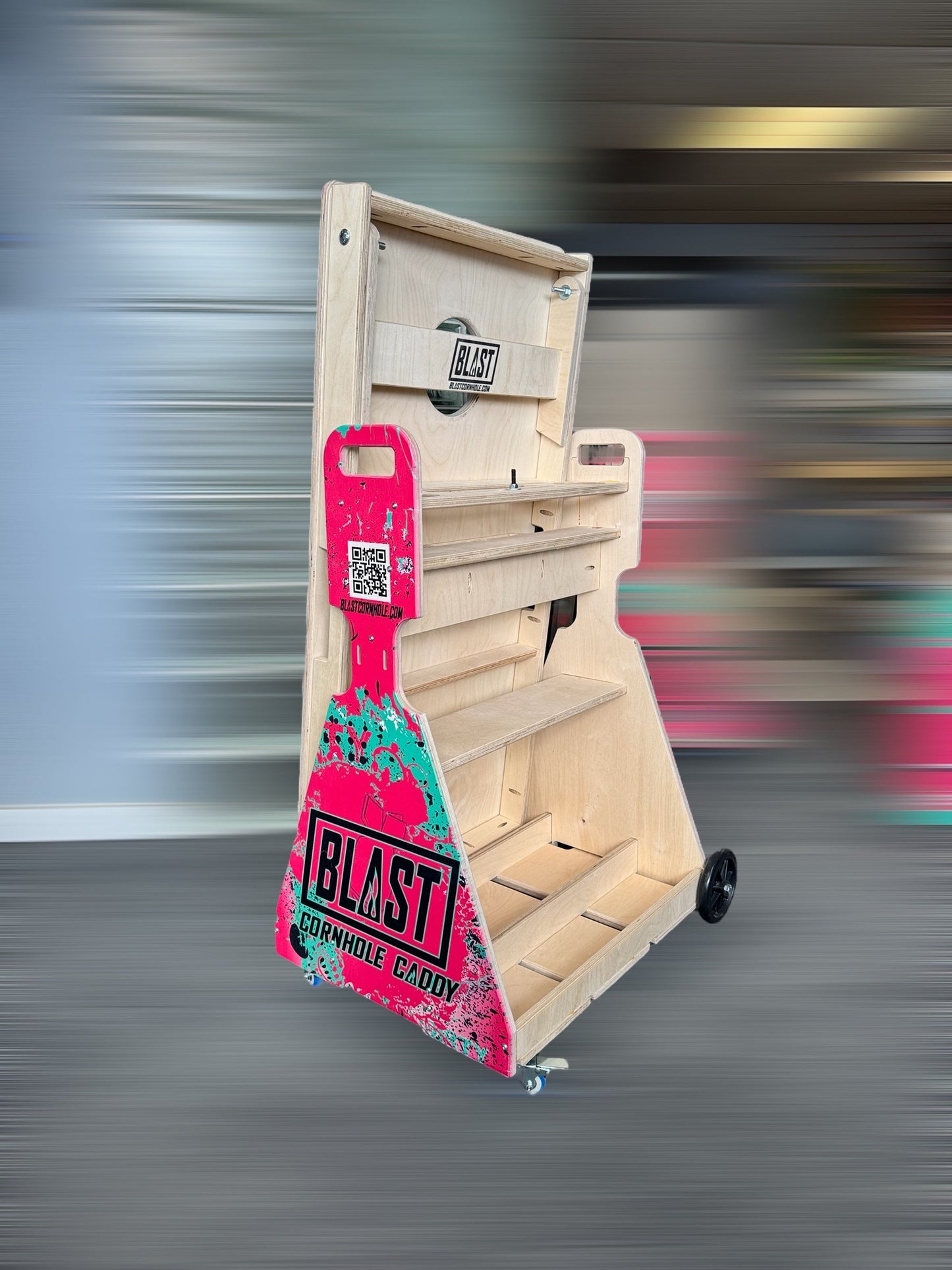 Ultimate Blast Caddy: All-in-One Storage & Play Cart - Korvel