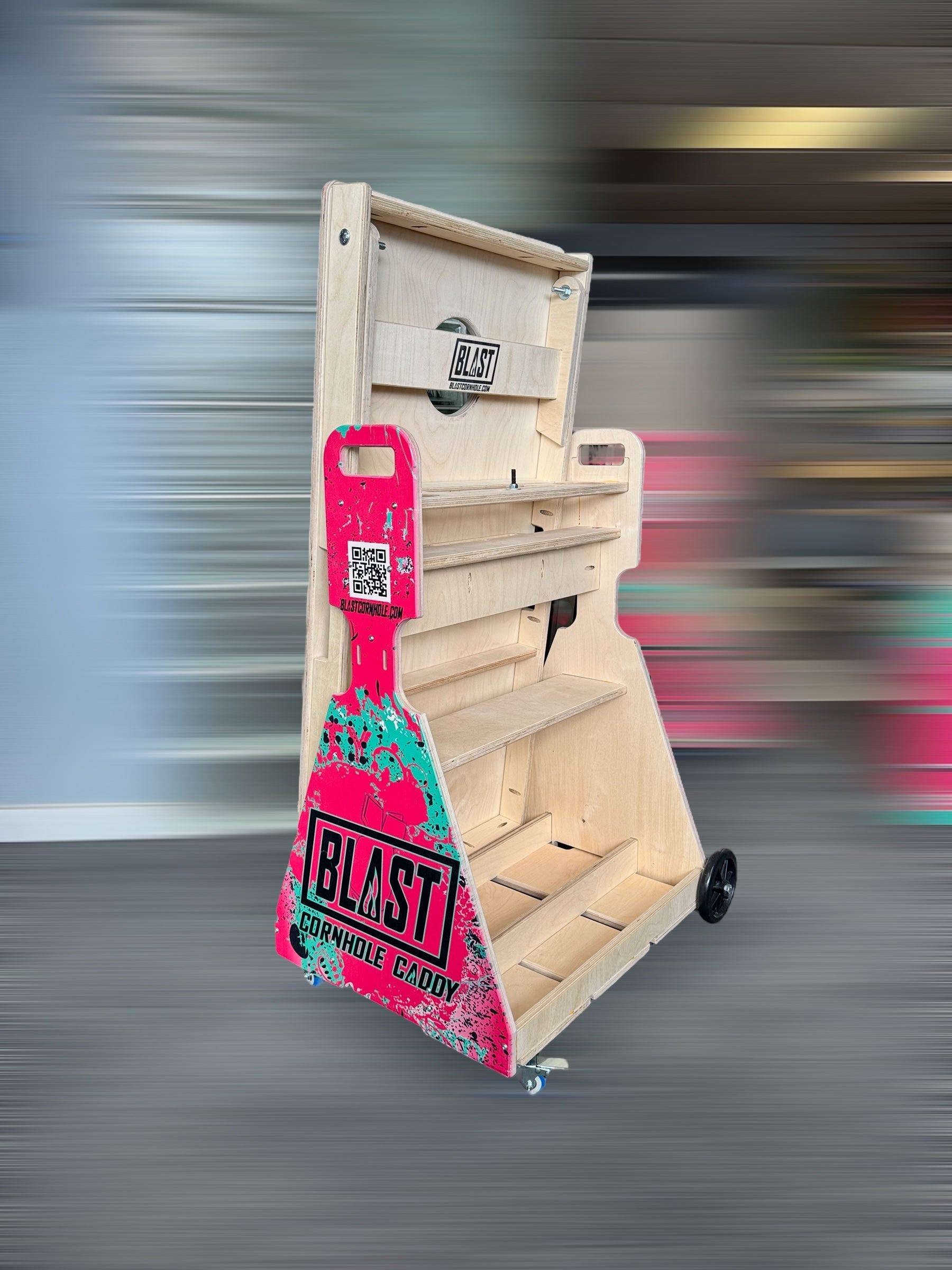 Ultimate Blast Caddy: All-in-One Storage & Play Cart - Korvel