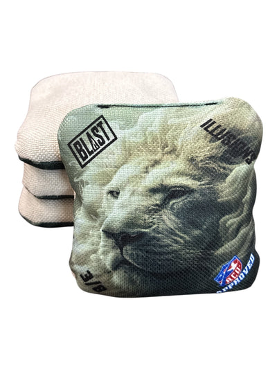 Premium White Lion ACO Certified Pro Cornhole Bags - All Speeds Available - Korvel