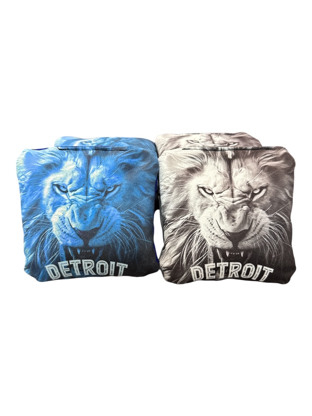 Detroit Football Team Premium All-Weather Cornhole Bags - Korvel