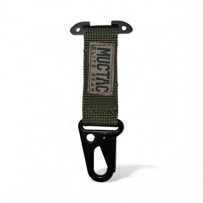 Clip para llavero MUCTAC MOLLE para rigs MOLLE y cinturones de servicio