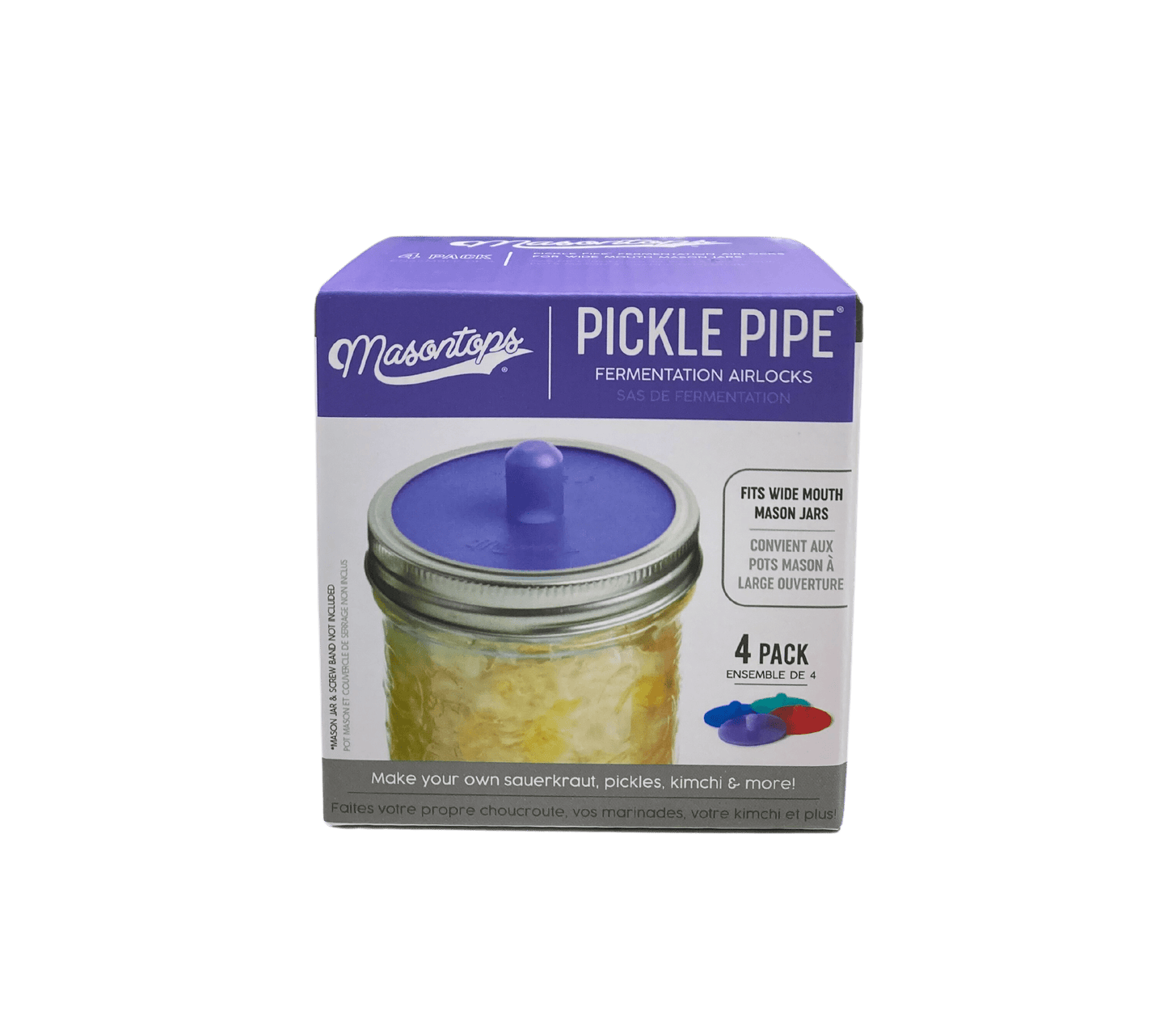 Ultimate Fermentation Kit for Homemade Probiotics - Masontops - Korvel