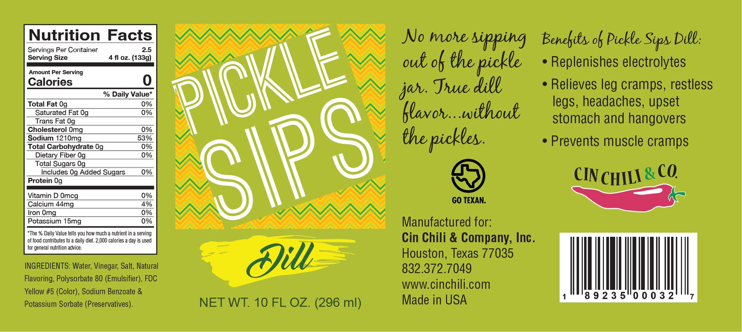 PICKLE SIPS™ - DILL