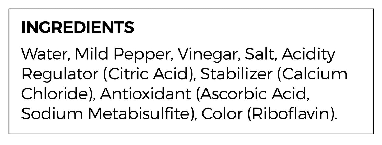 Yakamoz Mild Pepper Pickle 630 g (22.2 oz) – Mild Pickled Peppers - Korvel