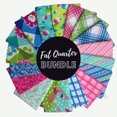 Ensemble de Fat Quarters Picnic Pop - Ensemble de 18