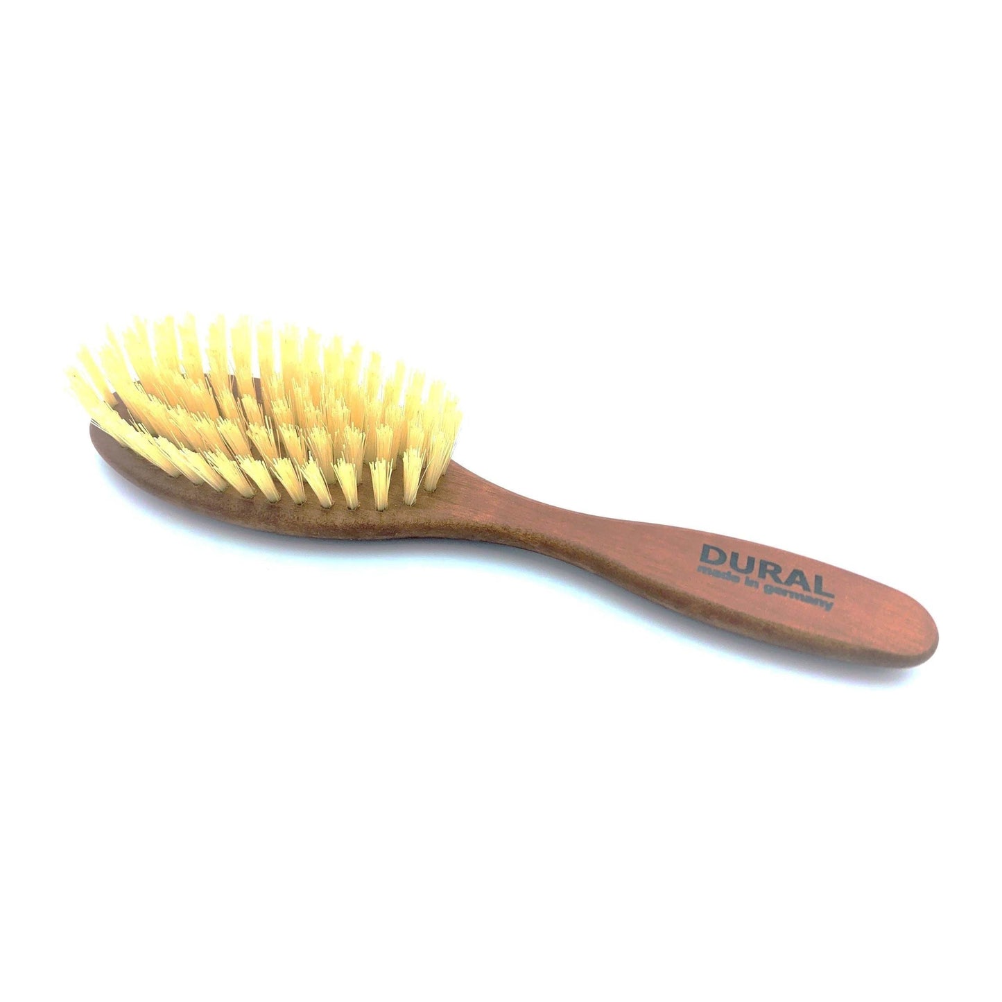 Brosse à cheveux Dural - 7 rangées, bois de poirier avec poils naturels