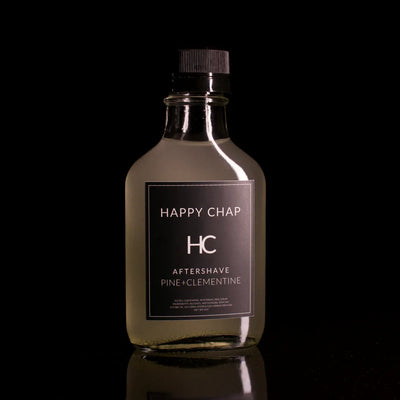 Happy Chap Pine + Clementine Shaving Collection