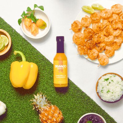 Pineapple & Habanero Hot Sauce – Sweet & Spicy Medium Heat