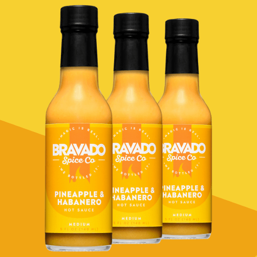 Pineapple & Habanero Hot Sauce – Sweet & Spicy Medium Heat