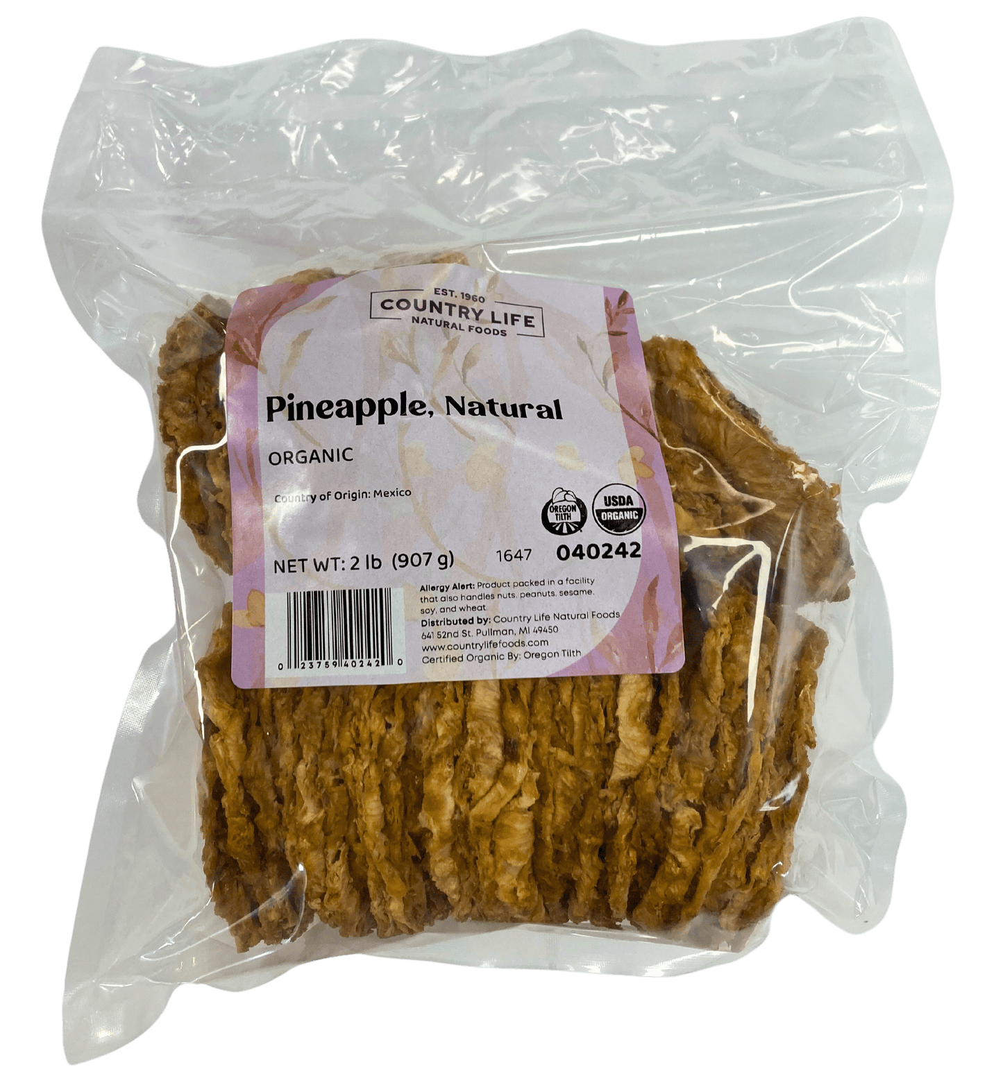 Rodajas de Piña Secas Orgánicas - Delicia Tropical Natural