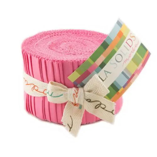 Rollos de Gelatina Junior Pink Bella Solids