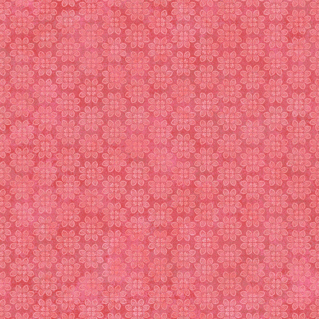 Pink Operetta Tiny Flowers Cotton Fabric - 43"/44" Per Yard