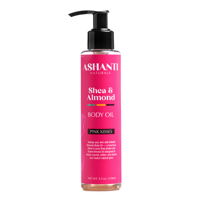 ASHANTI NATURALS Shea & Almond Body Oil - Pink Kisses - Korvel