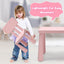 3-Piece Toddler Multi-Activity Play Dining Study Set - Pink