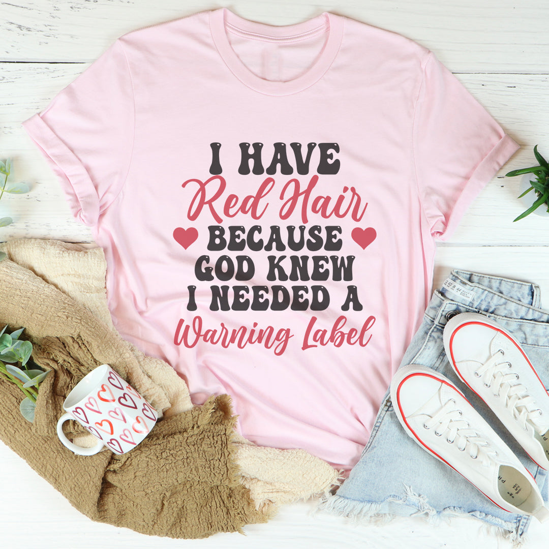 Tengo el pelo rojo