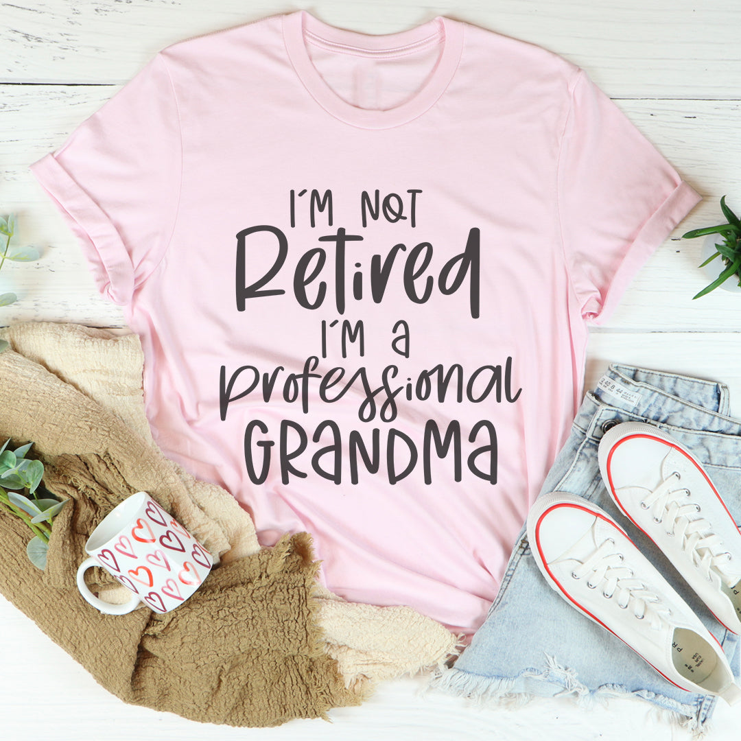 Professional Grandma Tee - Premium Comfort T-Shirt