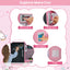 Cuisine de jeu fictif pour tout-petits en rose pour les 3-6 ans
