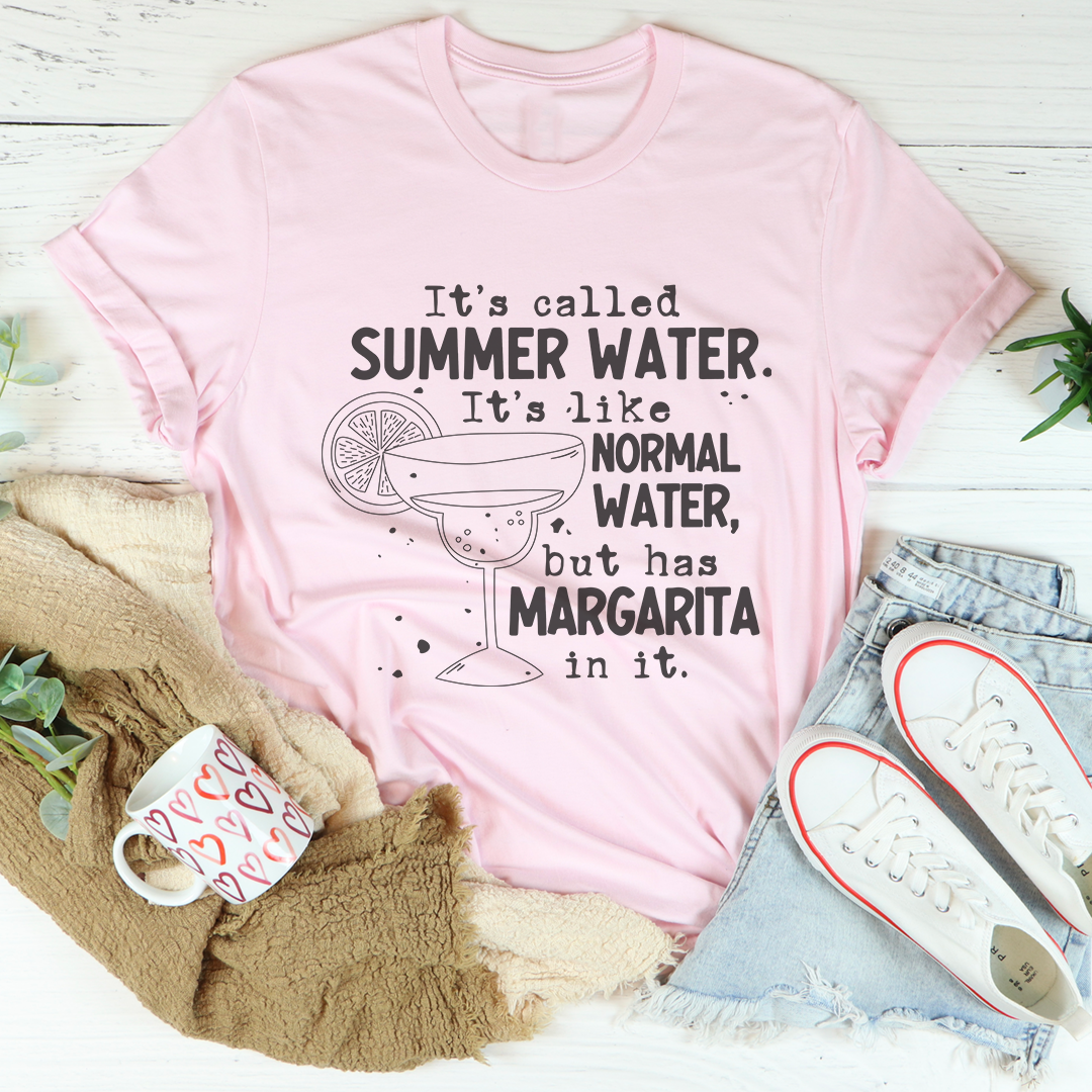 Camiseta Margarita de Agua de Verano - Comodidad de Algodón Suave
