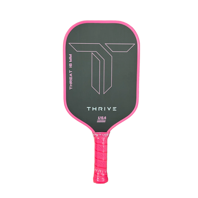 THREAT 16 (PINK) - Customizable Pickleball Paddle with Accessories - Korvel