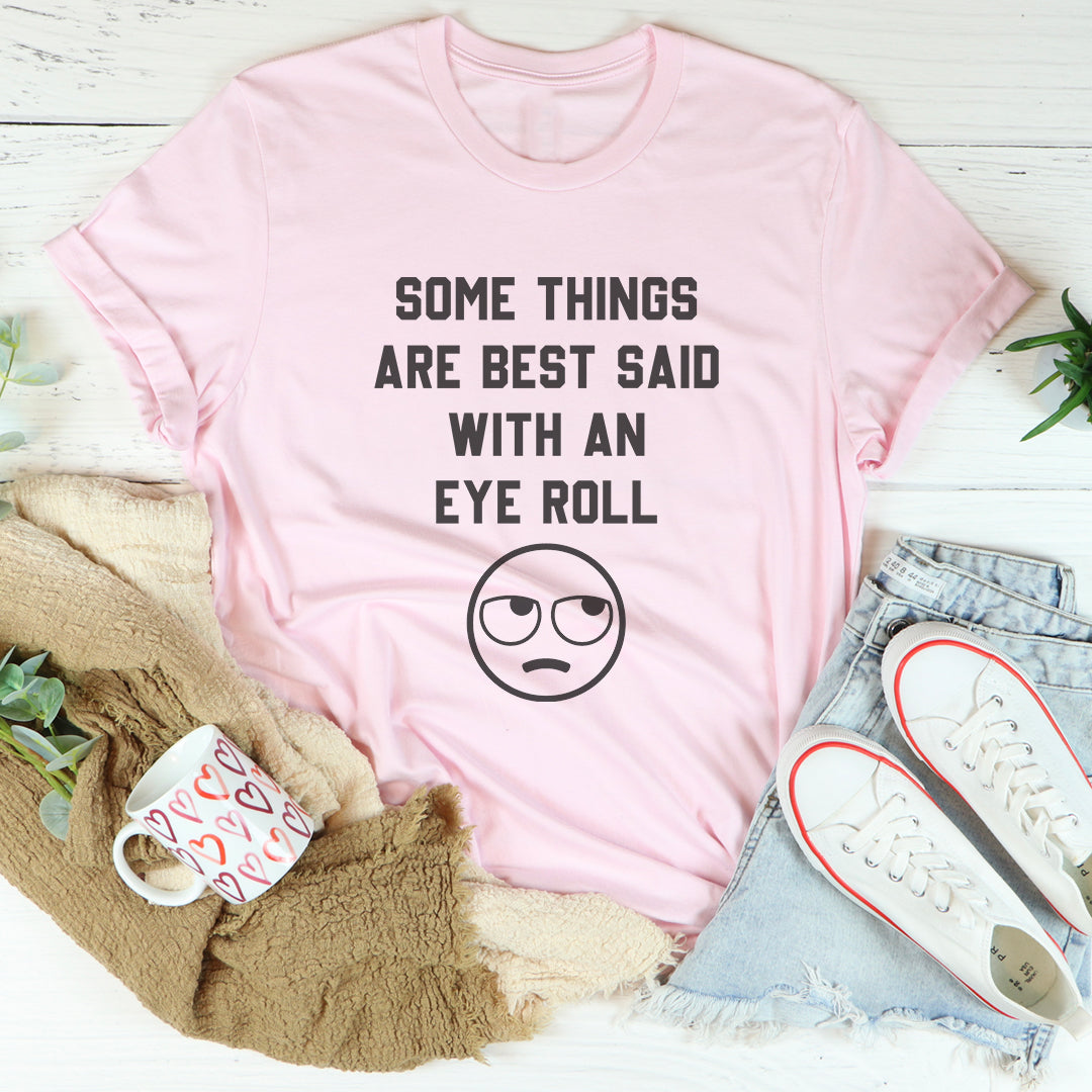 Eye Roll Statement Tee